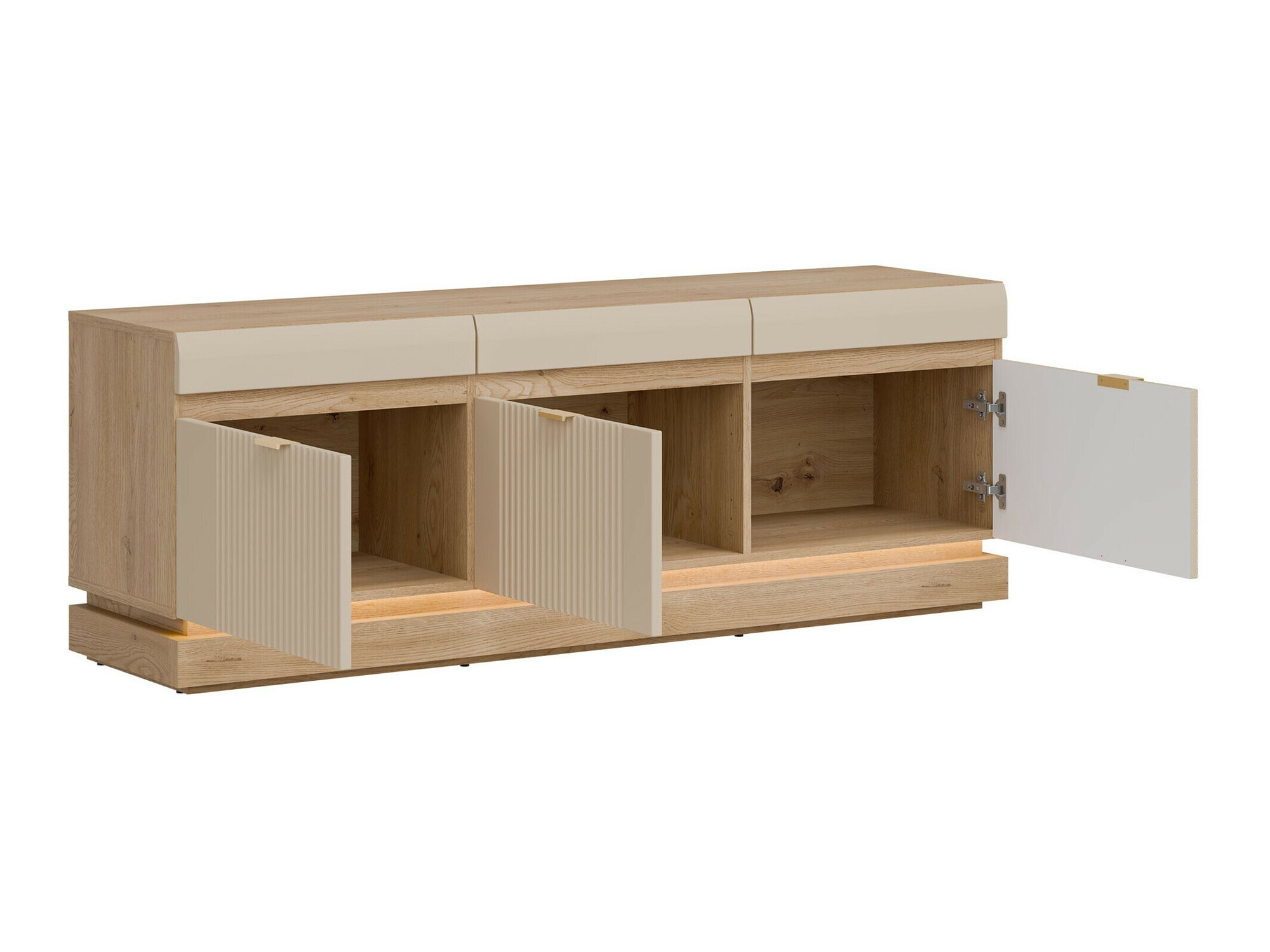 ТВ шкаф Teselbu 100 (Кашмир + Дъб Торо)