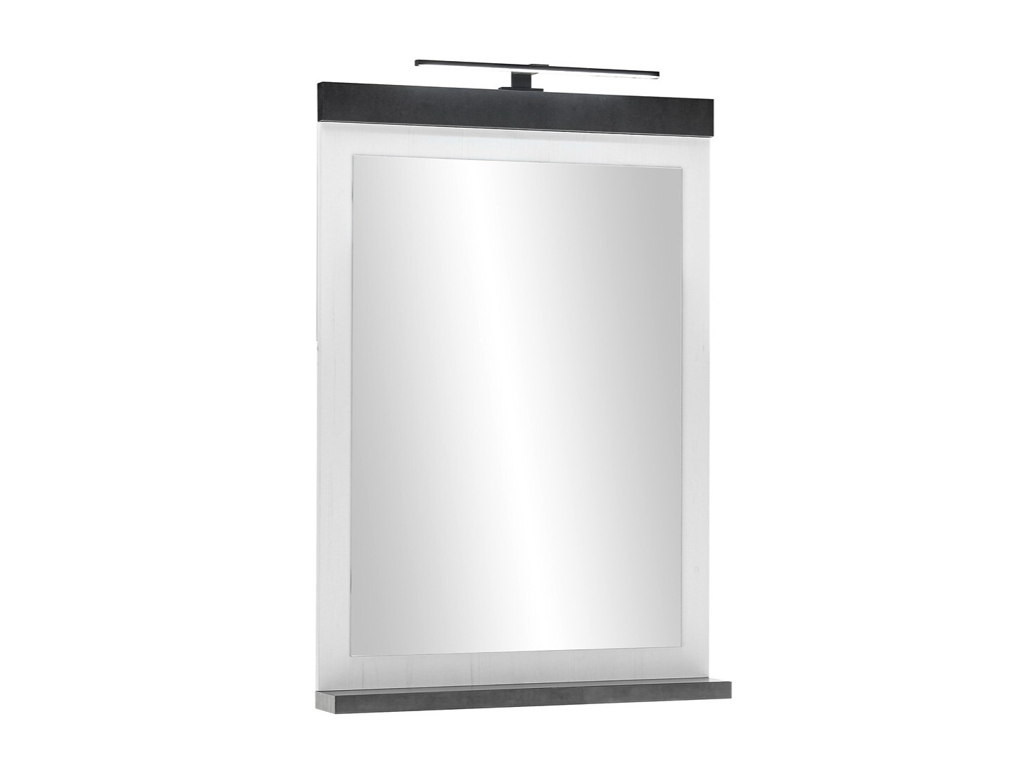 Комплект за баня Cirtale 137 (Избелен бор + Антрацит)