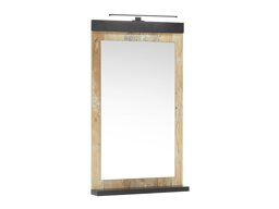 Огледало за баня Cirtale 135 (Отлежало дърво + Антрацит)