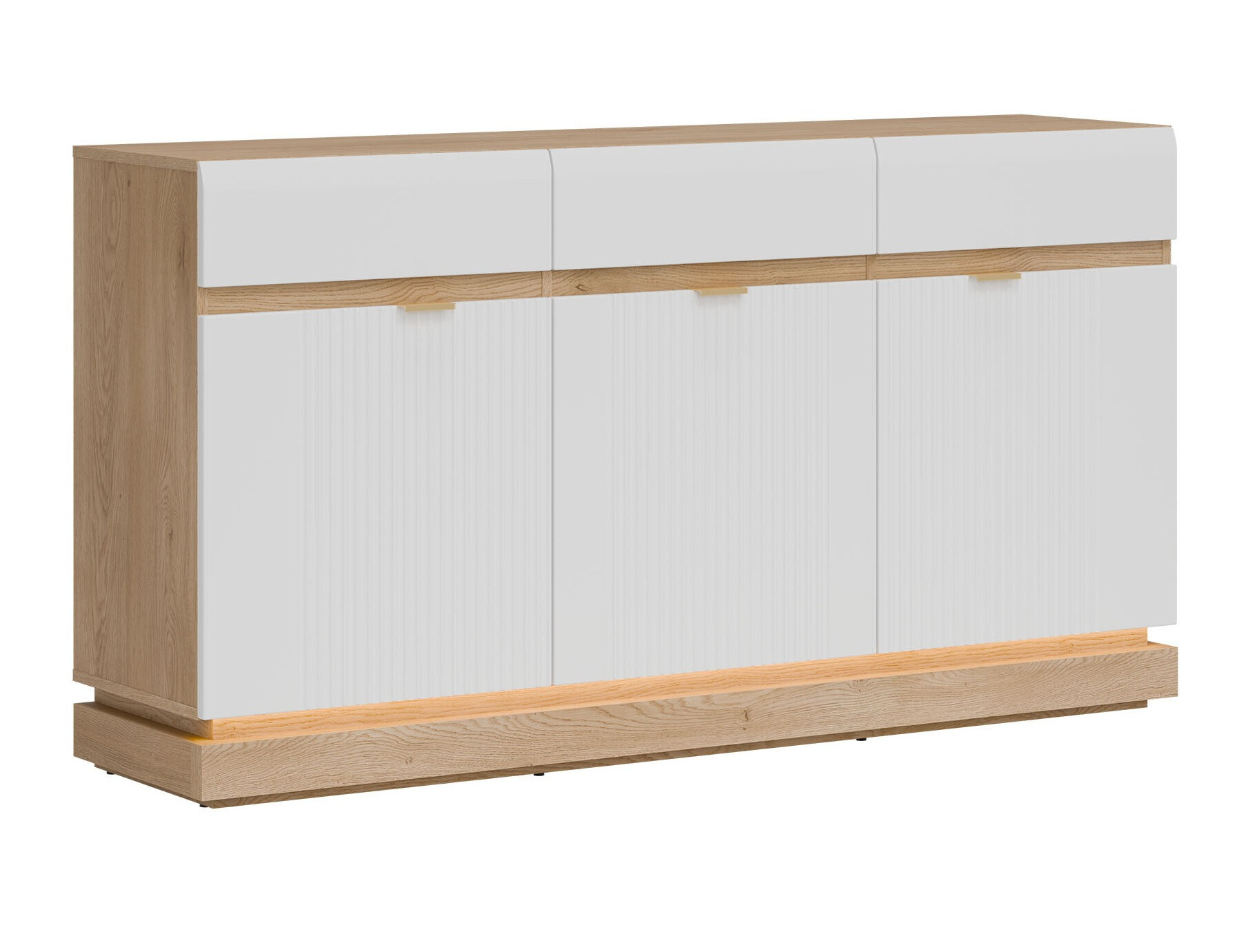 Скрин Teselbu 104 (Бял + Дъб)