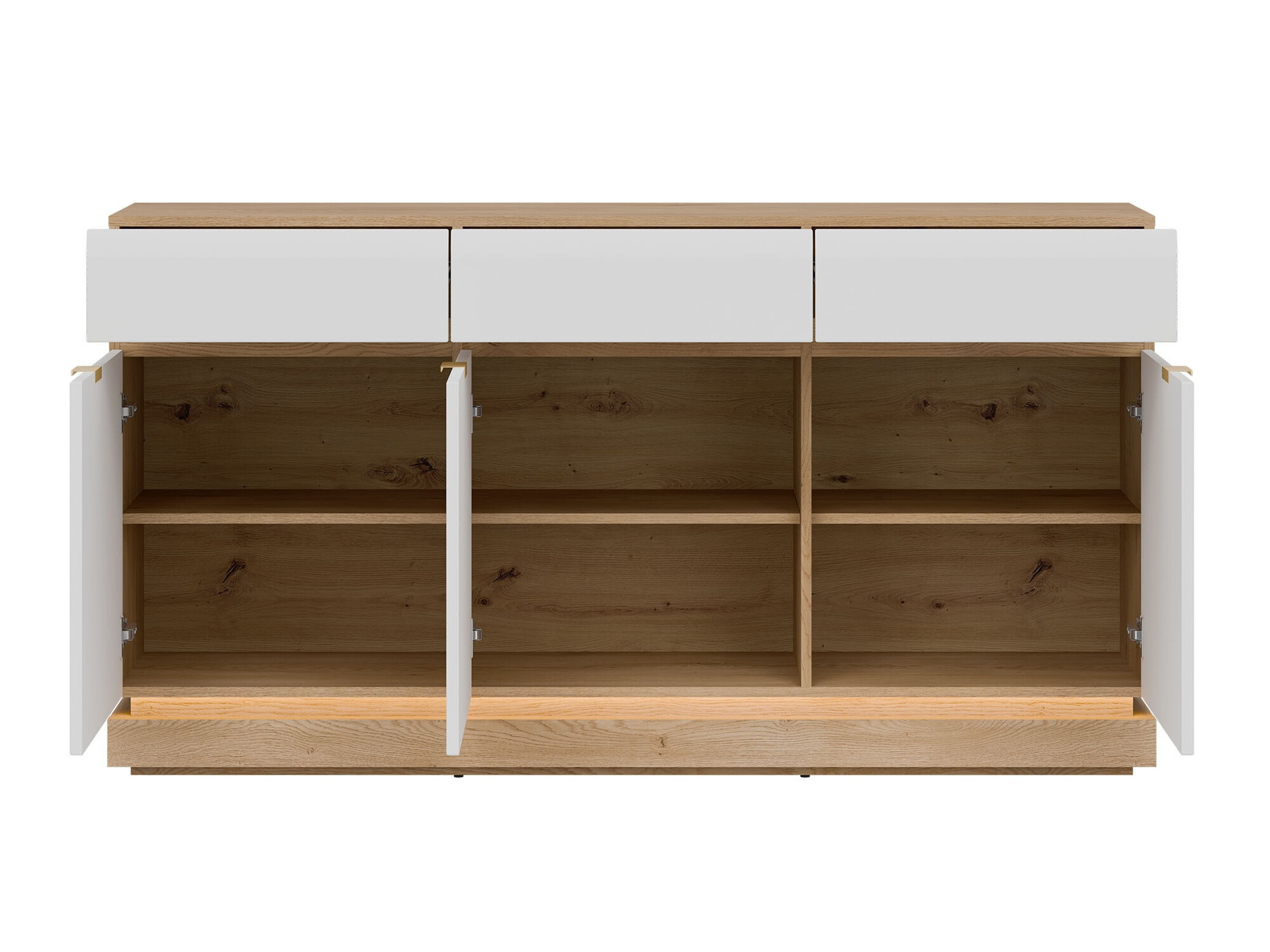 Скрин Teselbu 104 (Бял + Дъб)