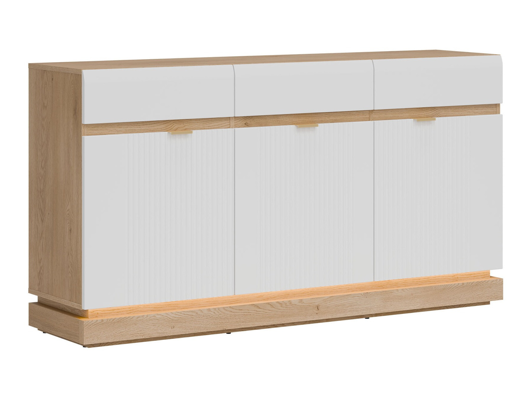 Скрин Teselbu 104 (Бял + Дъб)