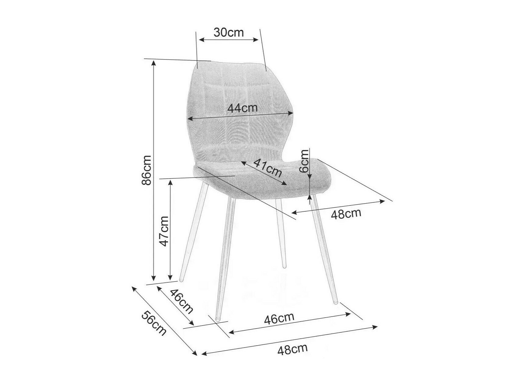 Стол Detroit 736 (Бежов)