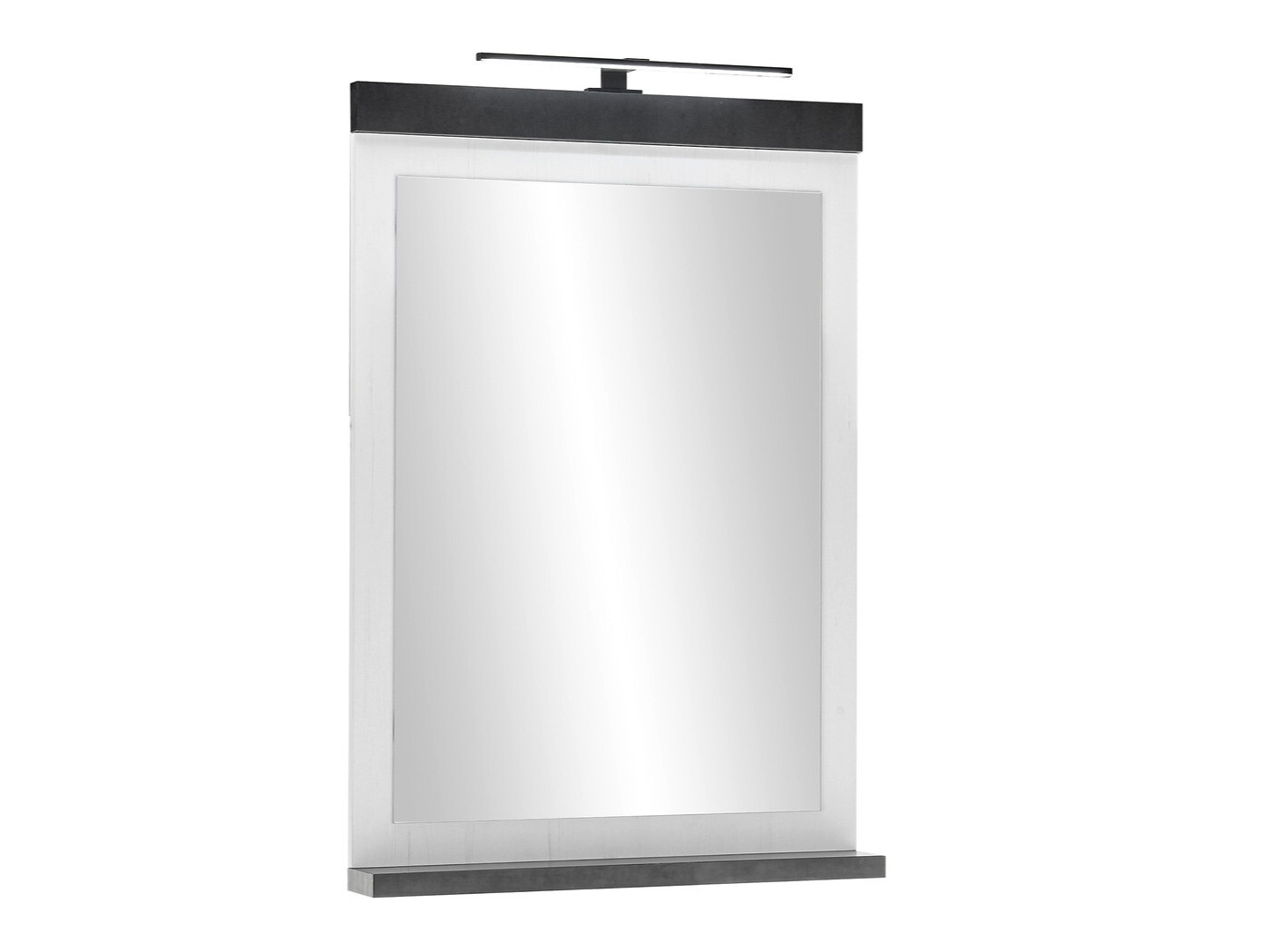 Комплект за баня Cirtale 140 (Избелен бор + Антрацит)