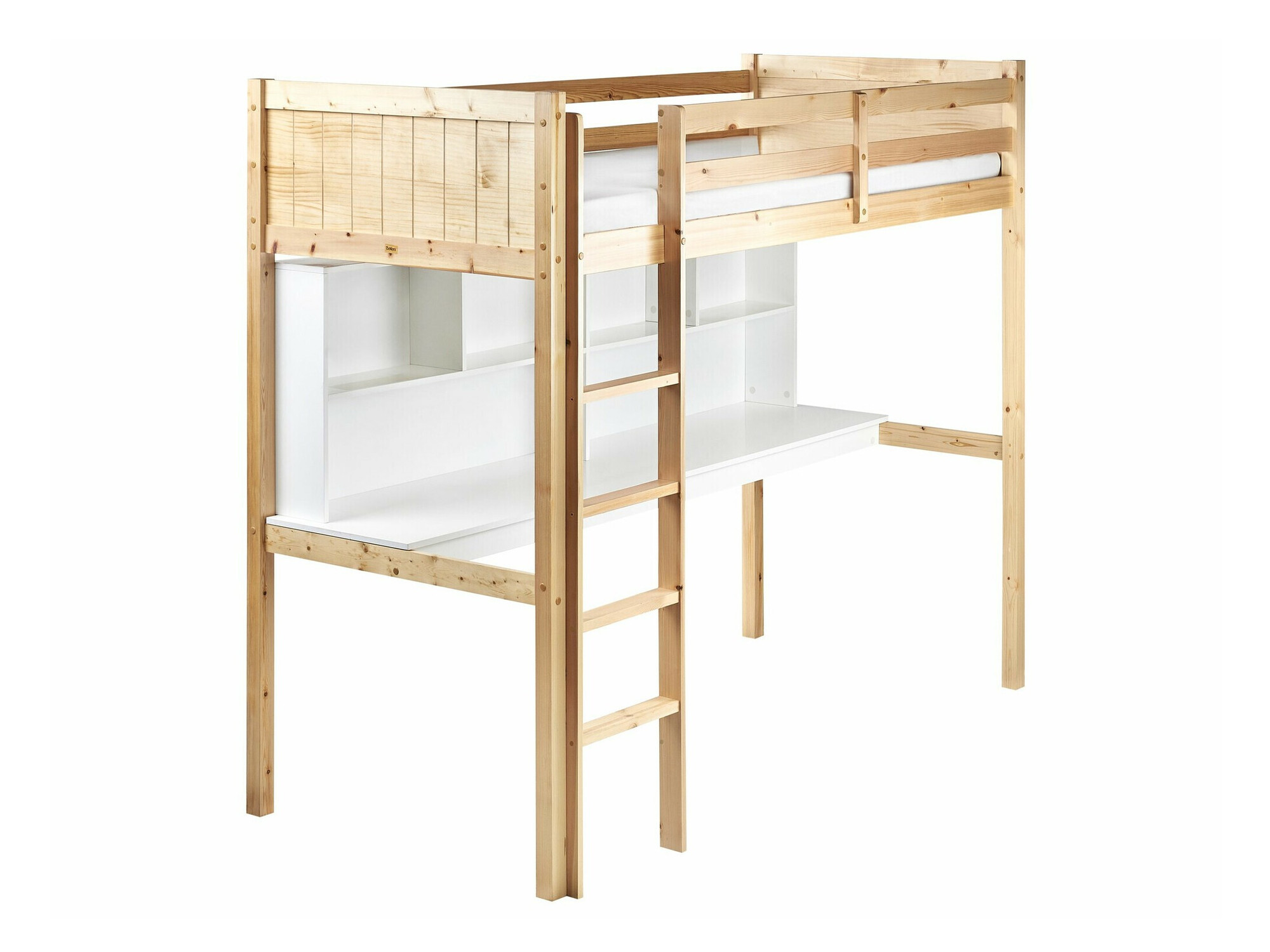 Високо легло Berwyn 2614 (Светлокафяво)