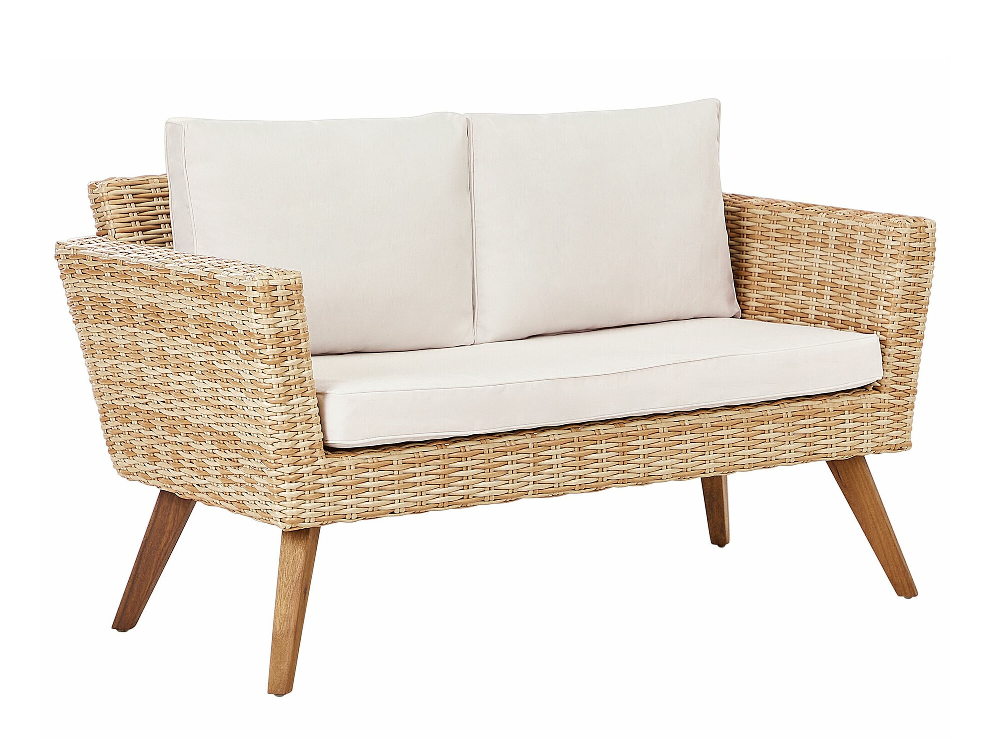 Градински комплект Berwyn 2626 (Светлокафяво + Бял)