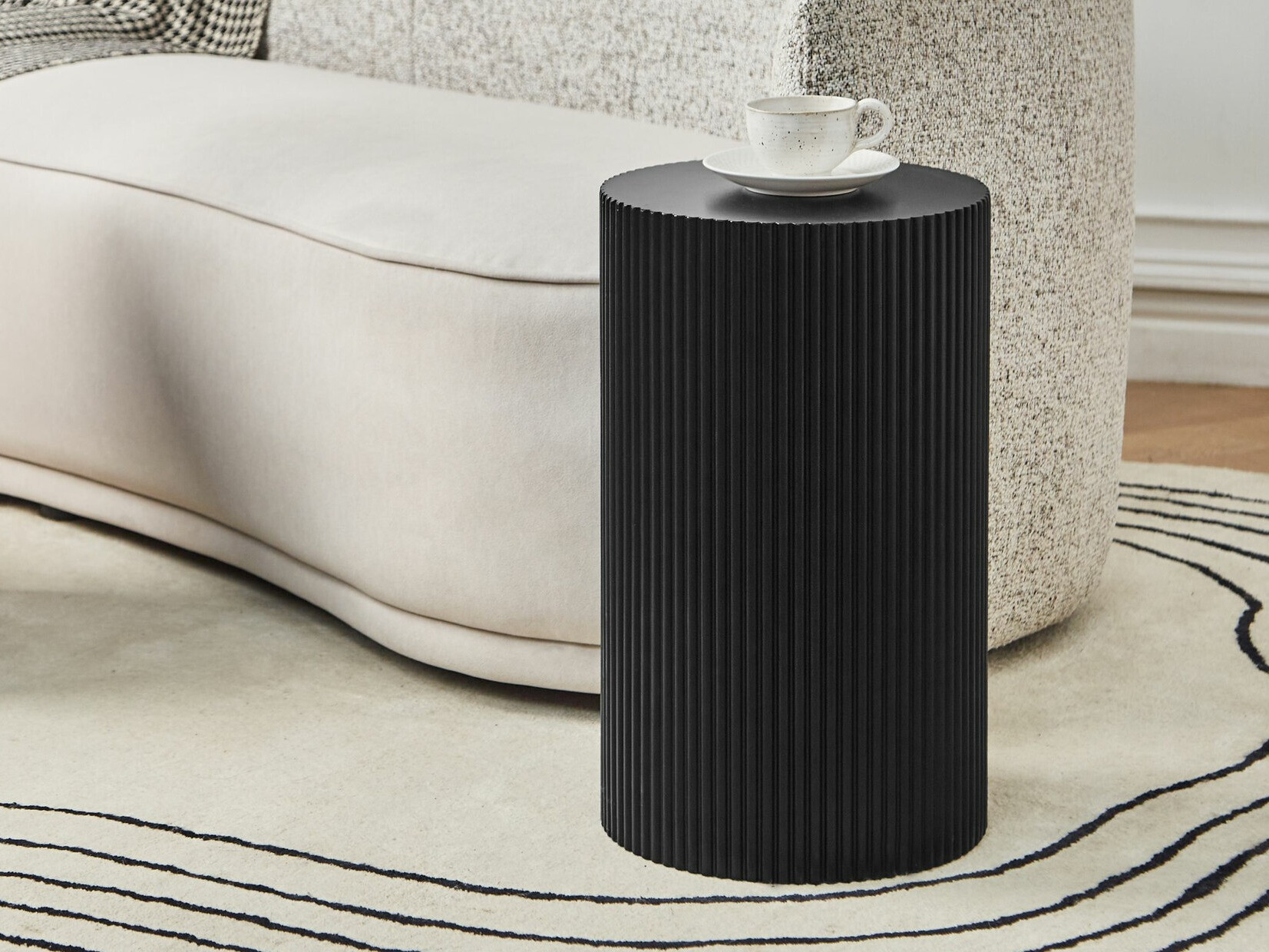 Помощна масичка Berwyn 2636 (Черен)