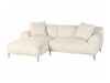 Ъглов диван Berwyn 2640 (Бял)