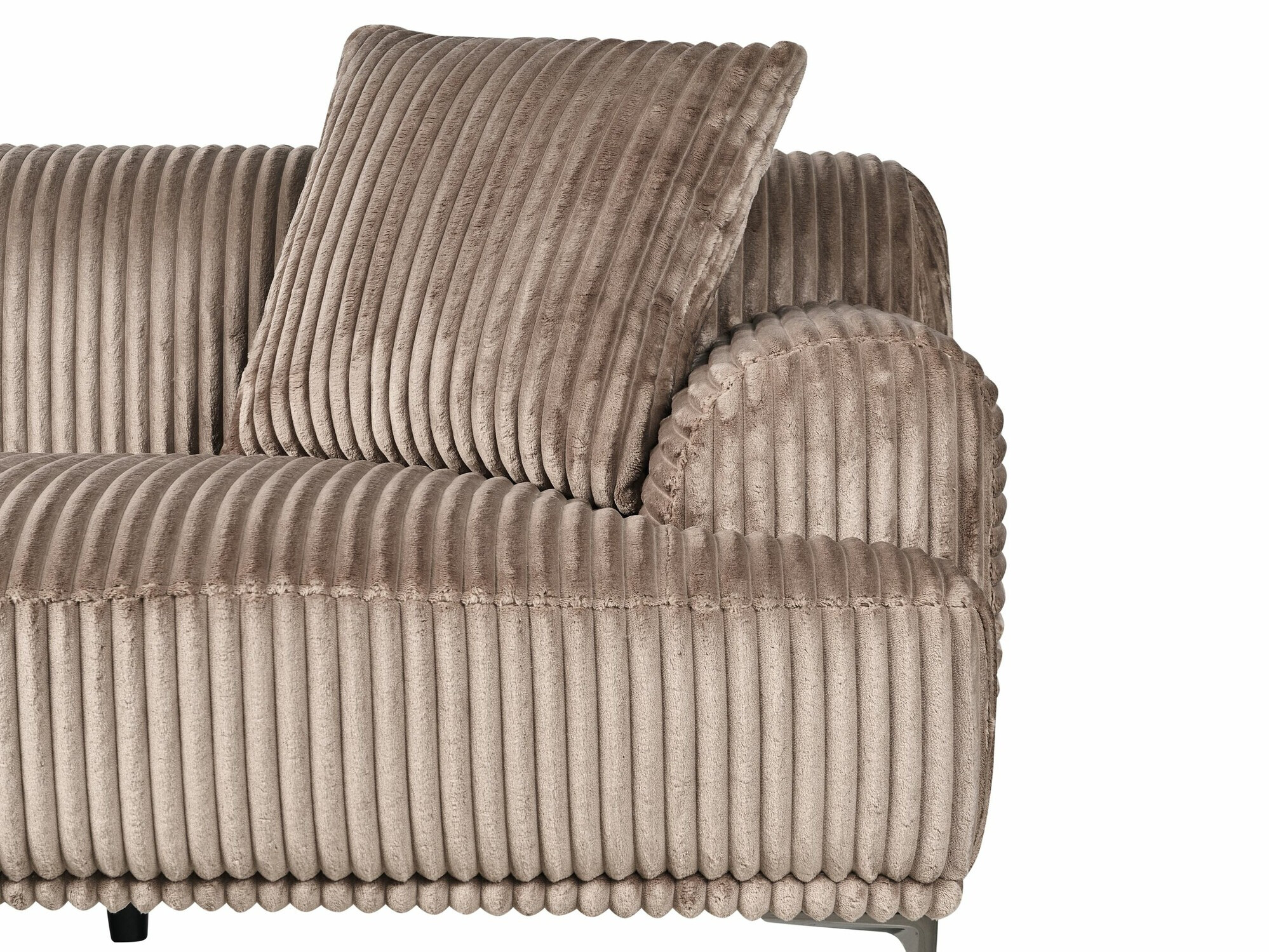 Ъглов диван Berwyn 2640 (Светлокафяво)