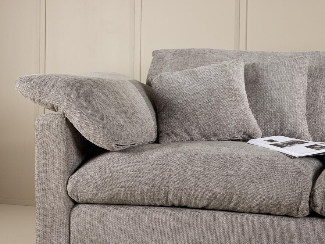 Ъглов диван Dallas 4813 (Тъмно сив)