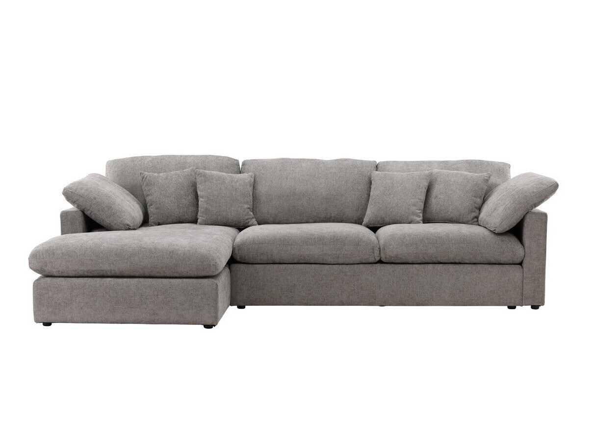 Ъглов диван Dallas 4813 (Тъмно сив)