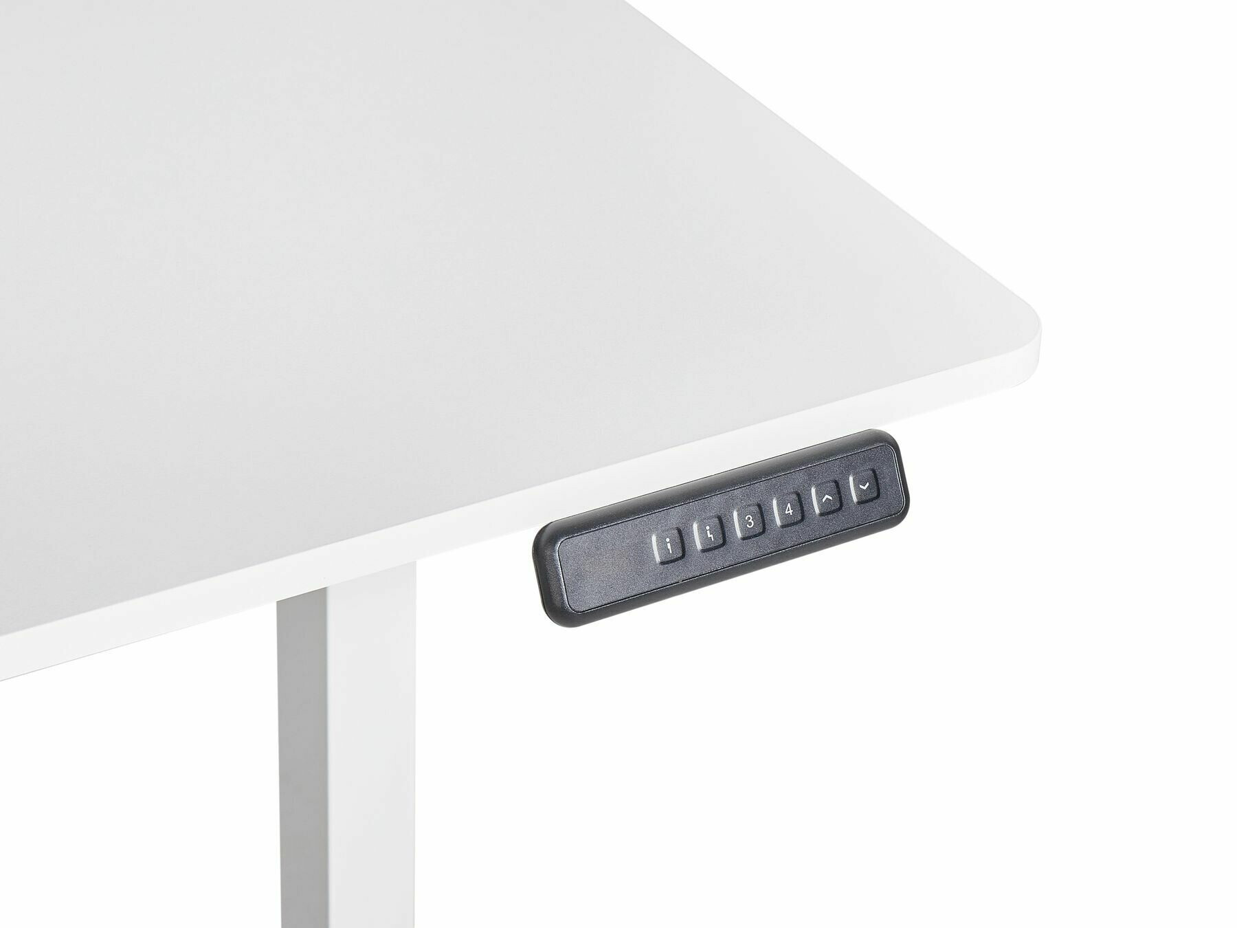 Офис бюро с регулируема височина Berwyn 2639 (Бял)