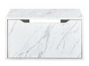 Окачен шкаф за мивка Berwyn 2644 (Бял мрамор)