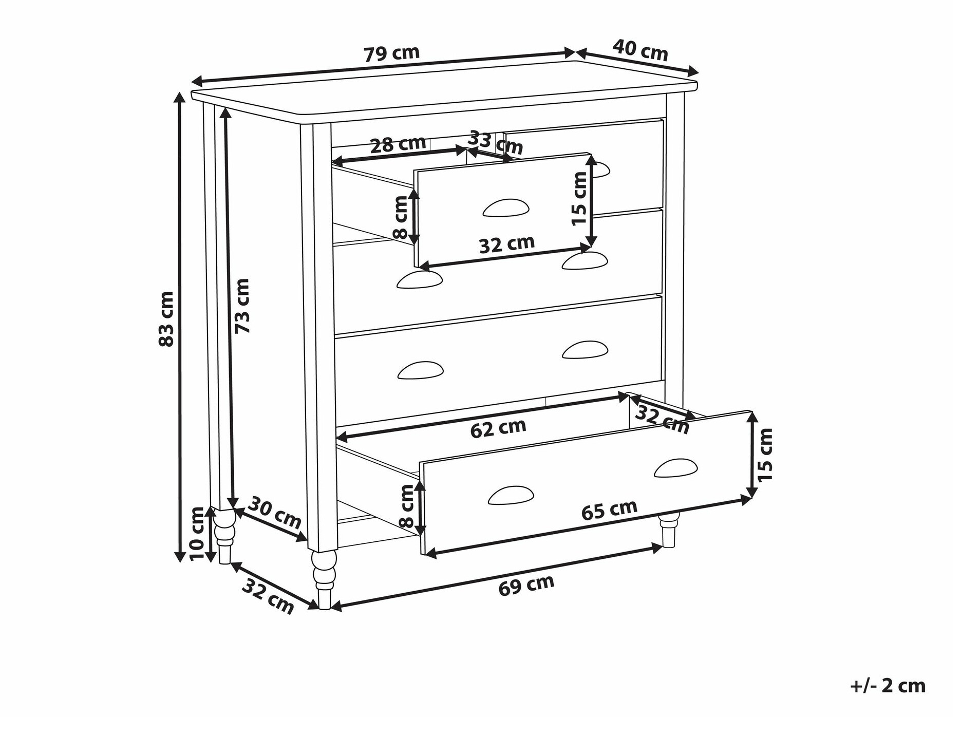 Скрин Berwyn 2641 (Черен)