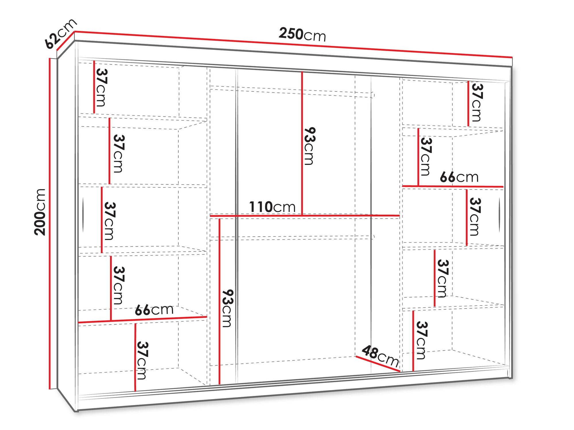 Гардероб Hartford 497 (Кашмир)