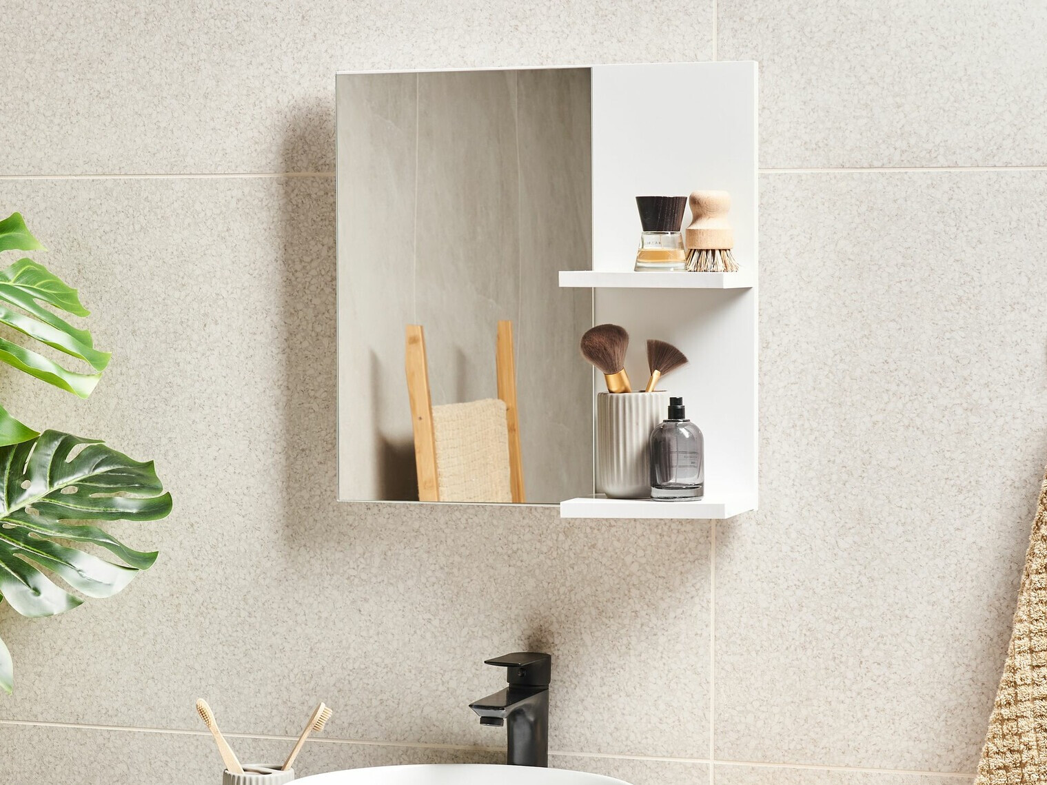 Огледало за баня Berwyn 2650 (Бял)