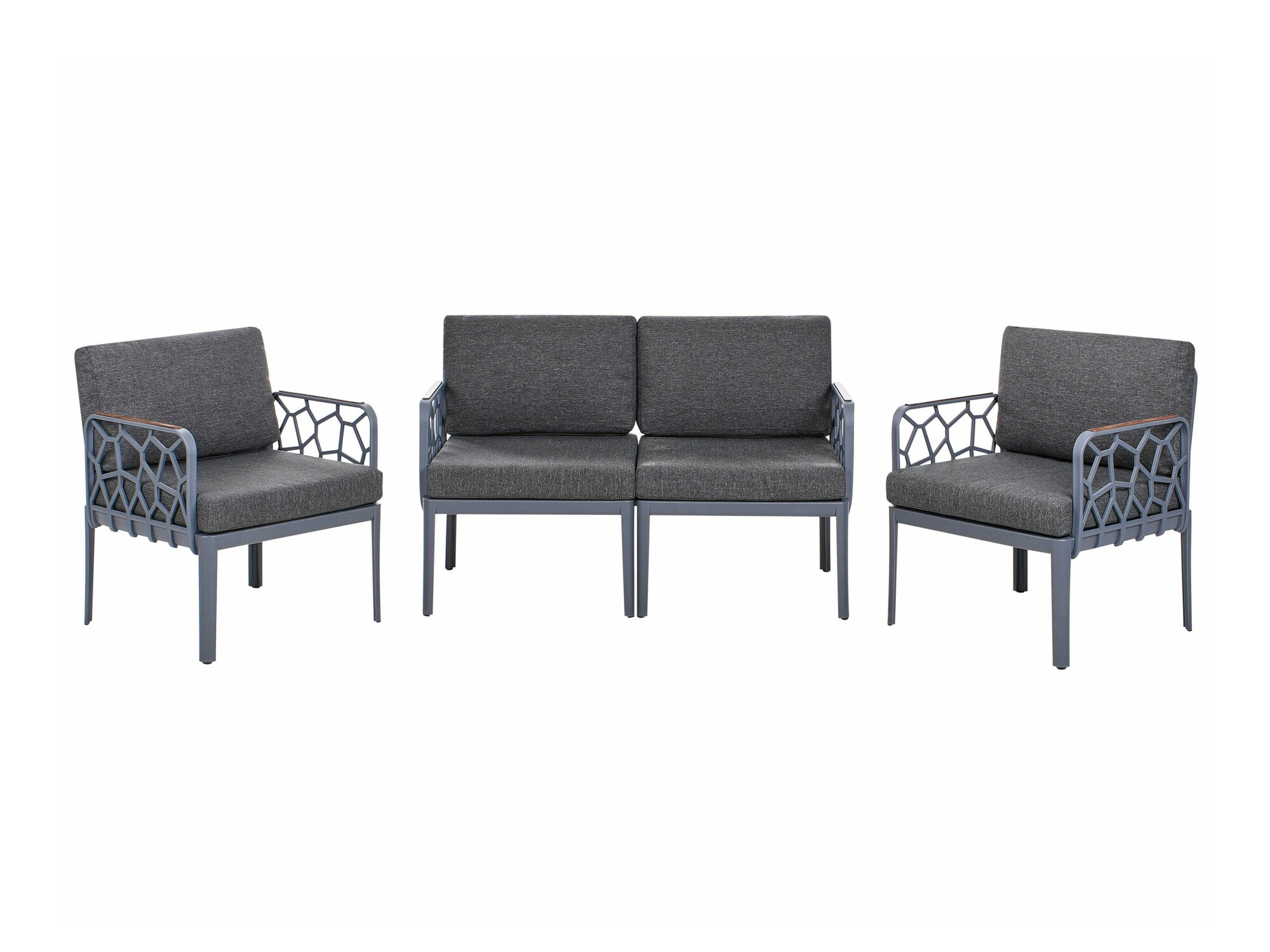 Градински комплект Berwyn 2653 (Сив)