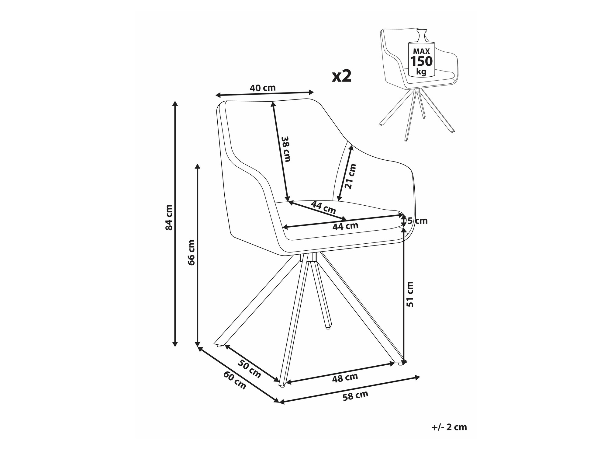 Стол комплект Berwyn 2654