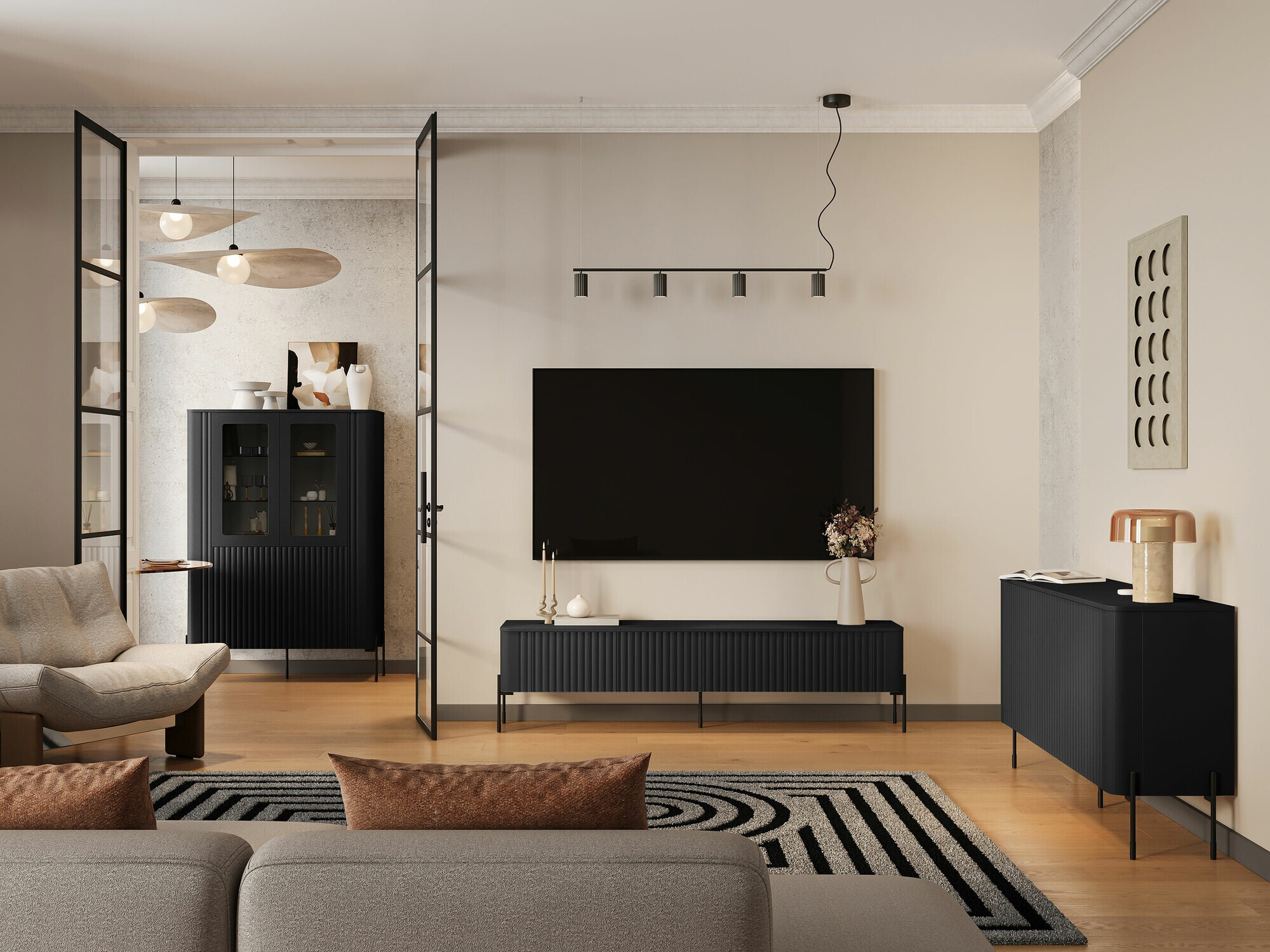 Шкаф Nobilitas (Черен)