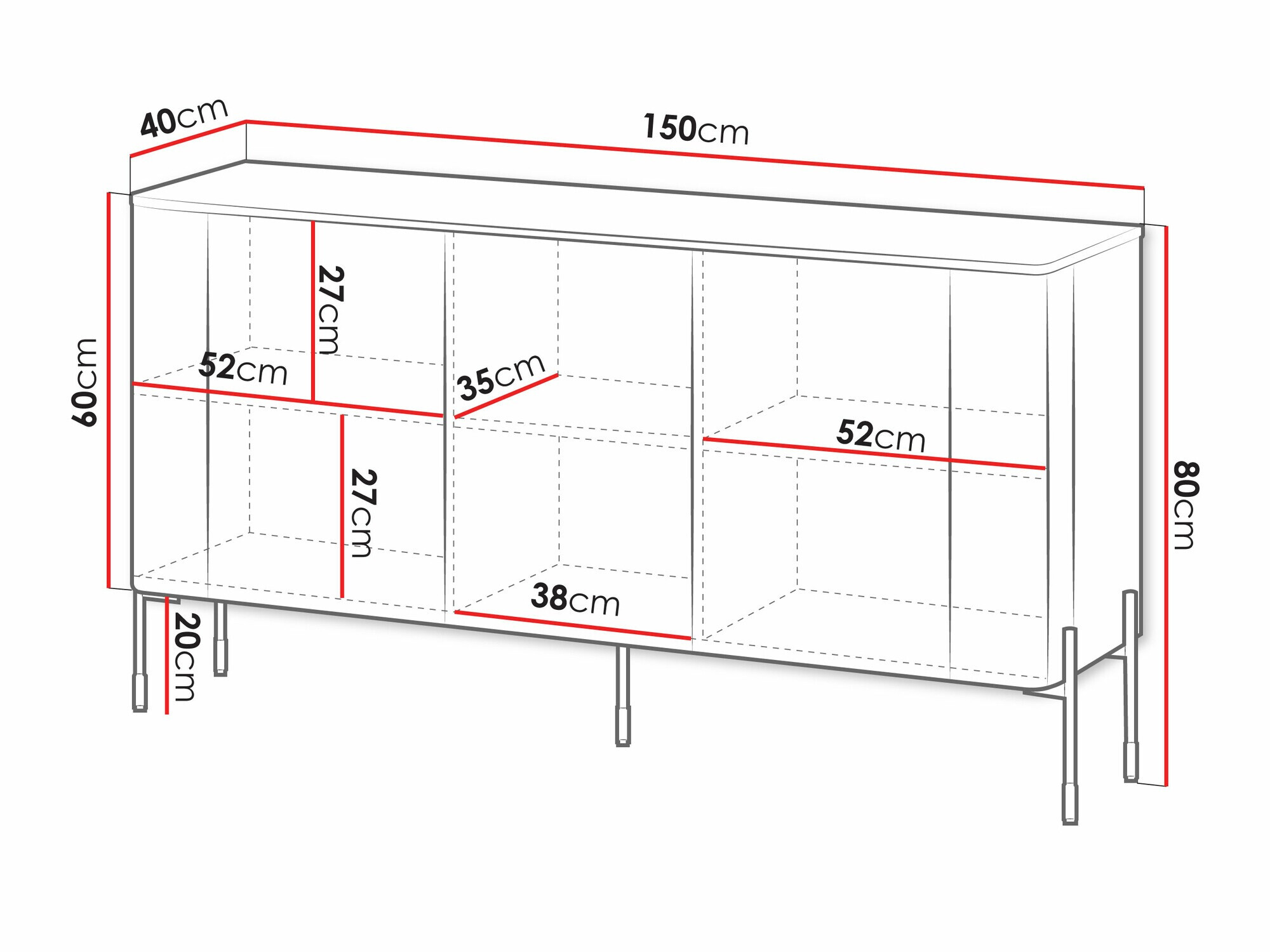 Шкаф Nobilitas (Черен)