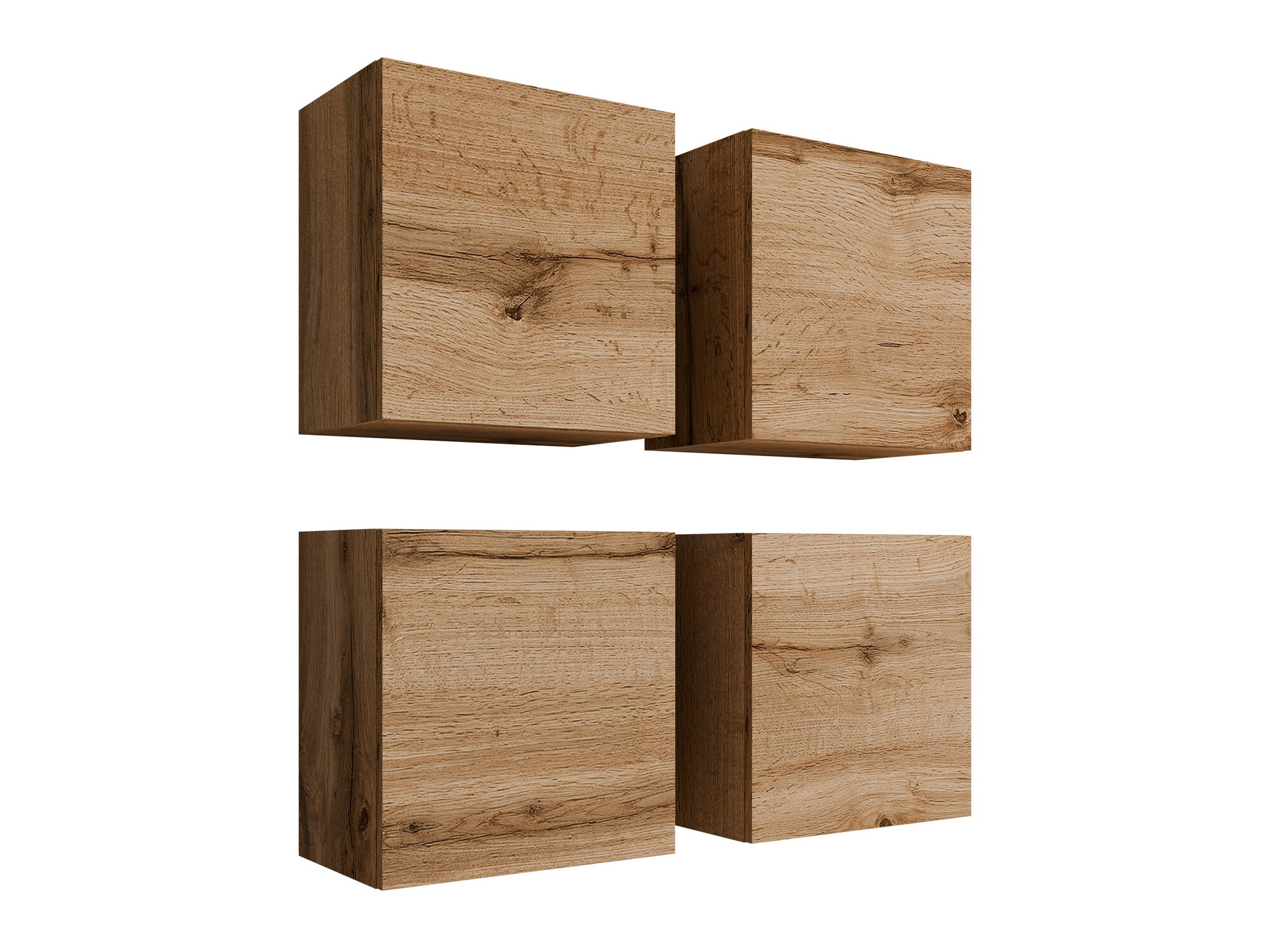 Комплект шкафове Venenou 143 (Дъб уотан)