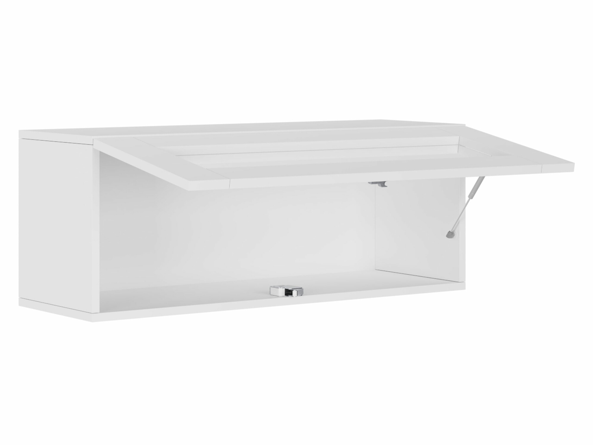 Окачен шкаф Vilrin VII (Черен + Дъб уотан)