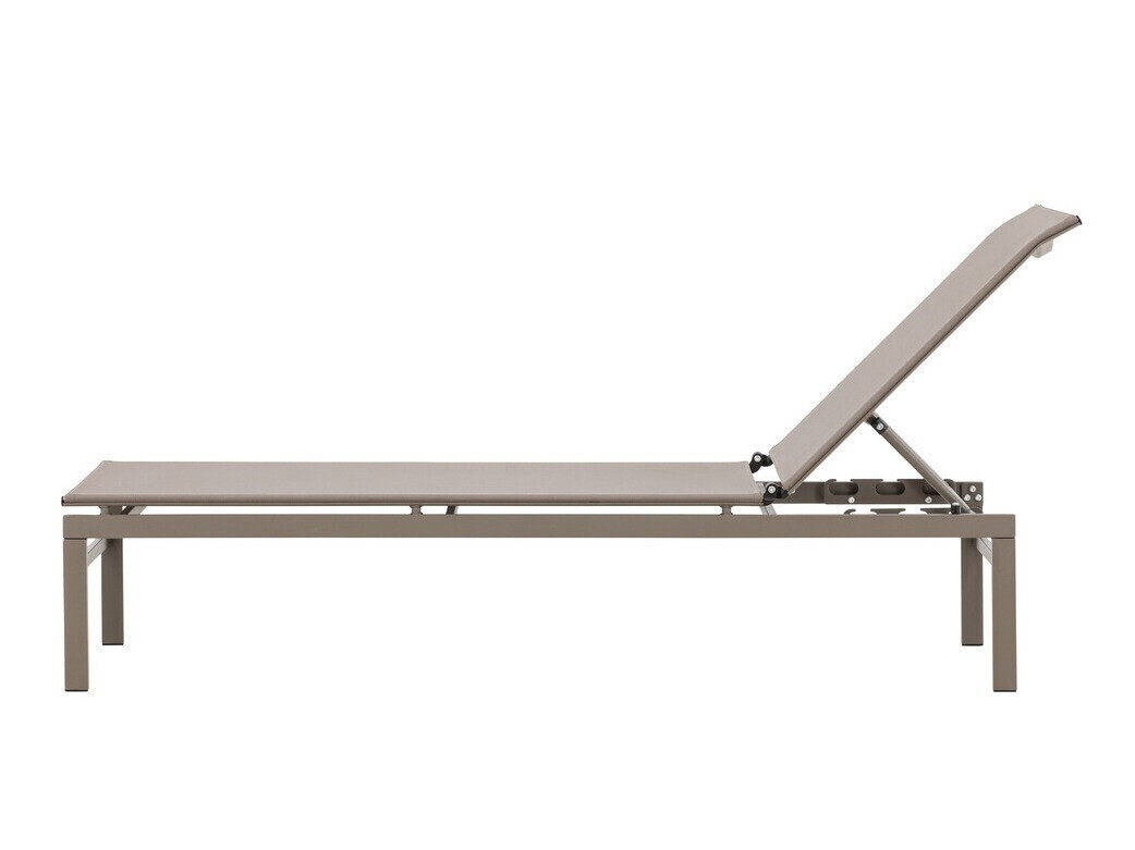 Градински шезлонг Dallas 4834 (Бежов + Светлокафяво)