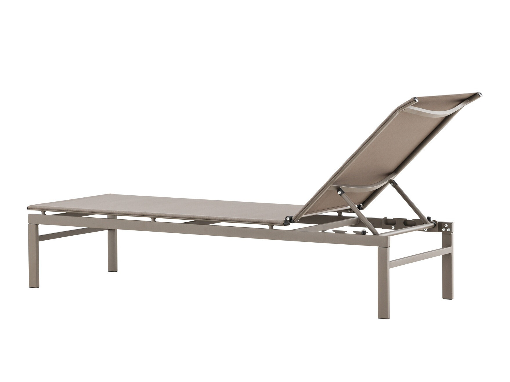 Градински шезлонг Dallas 4834 (Бежов + Светлокафяво)