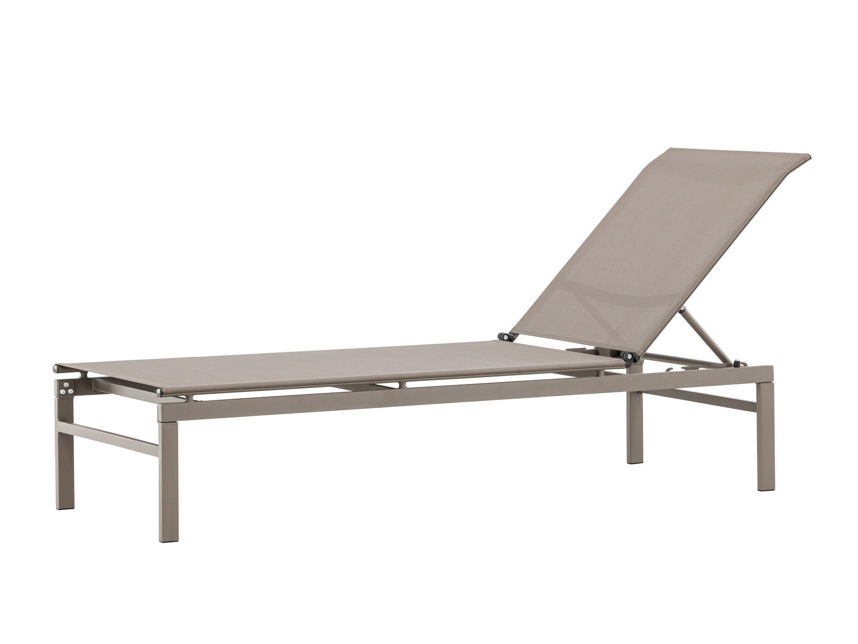 Градински шезлонг Dallas 4834 (Бежов + Светлокафяво)