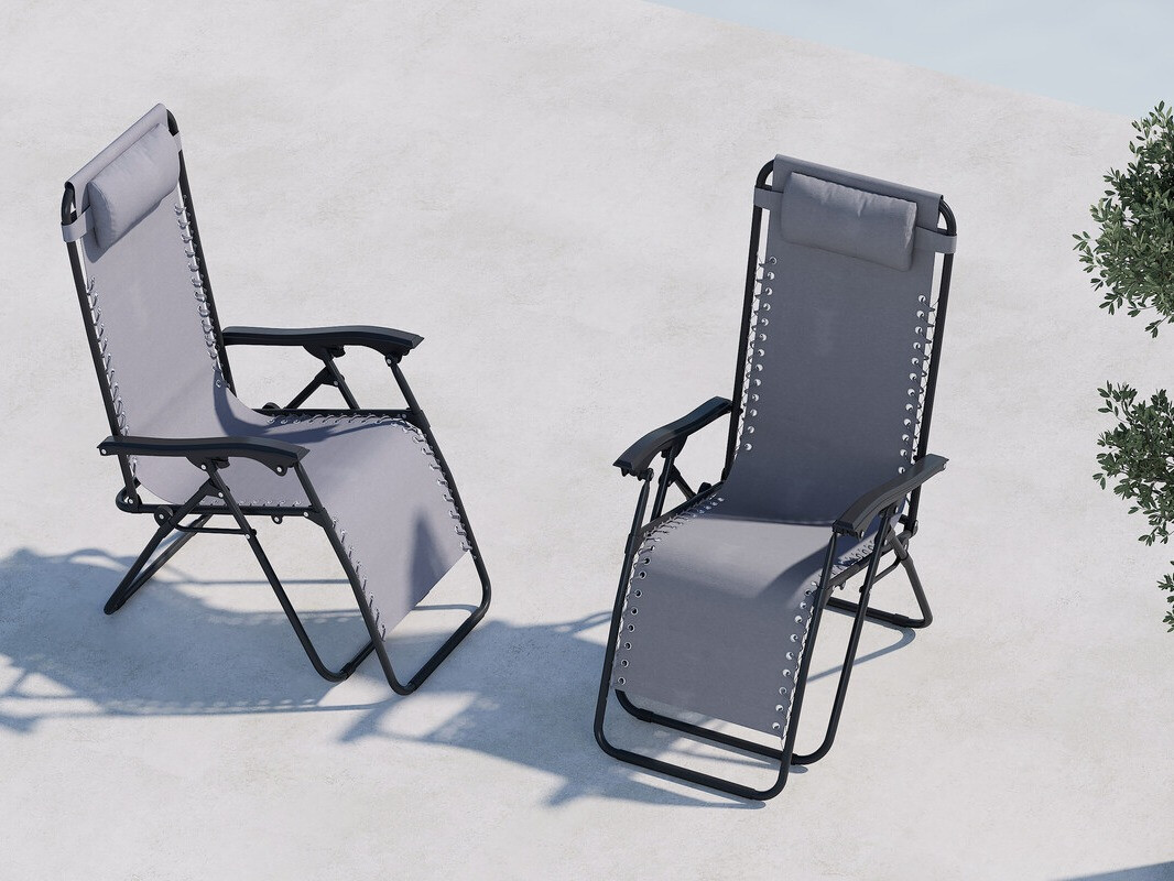 Градински стол Dallas 4823 (Сив)