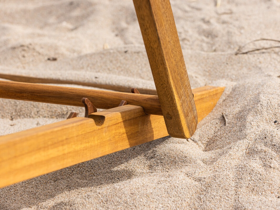 Градински стол Dallas 4824 (Бежов + Светлокафяво)