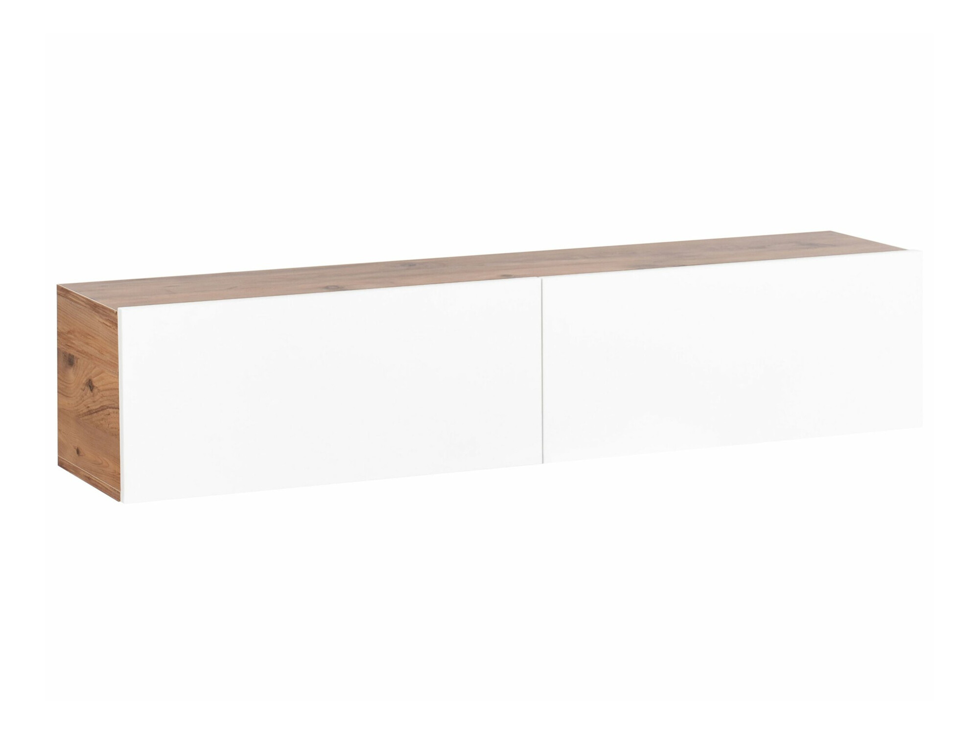 ТВ шкаф Berwyn 2663 (Бял + Кафяв)