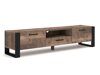 ТВ шкаф Cordoro 101 (Тъмно дърво)