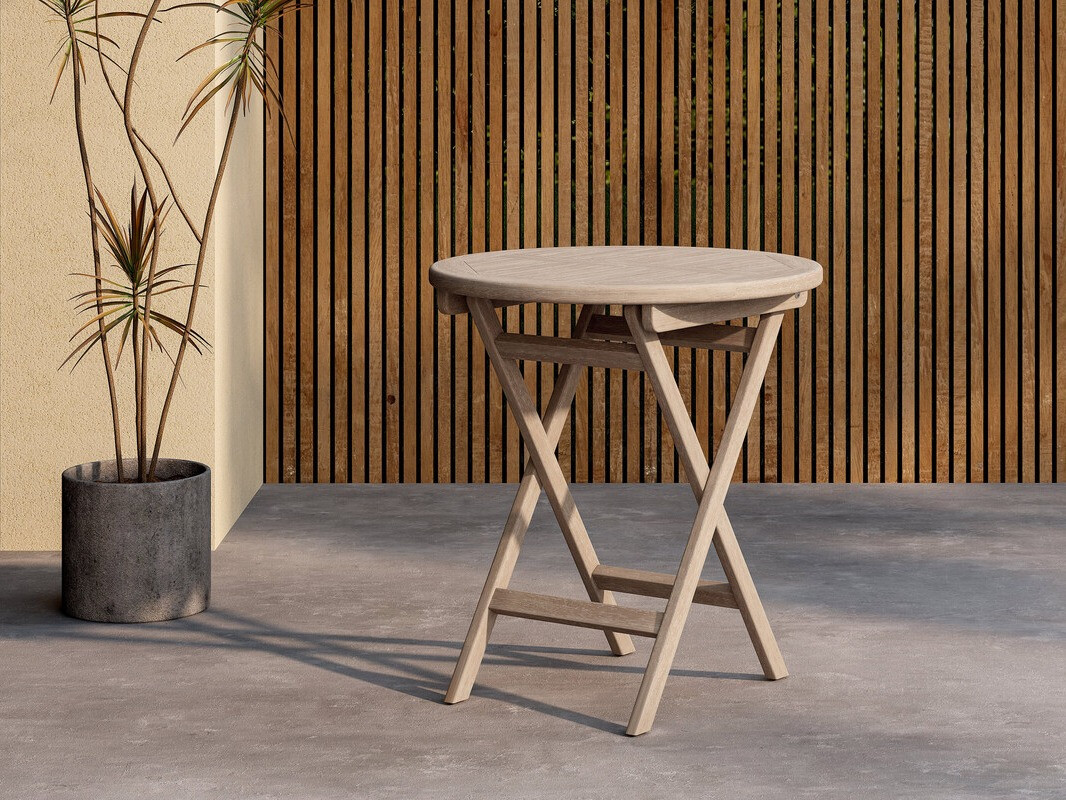 Градинска маса Nunova 127 (Светлокафяво)