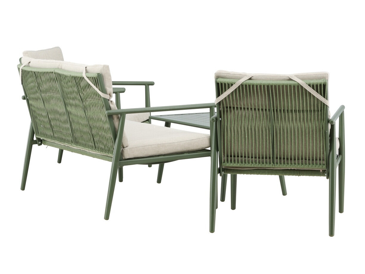 Градински комплект Dallas 4831 (Зелен + Бежов)