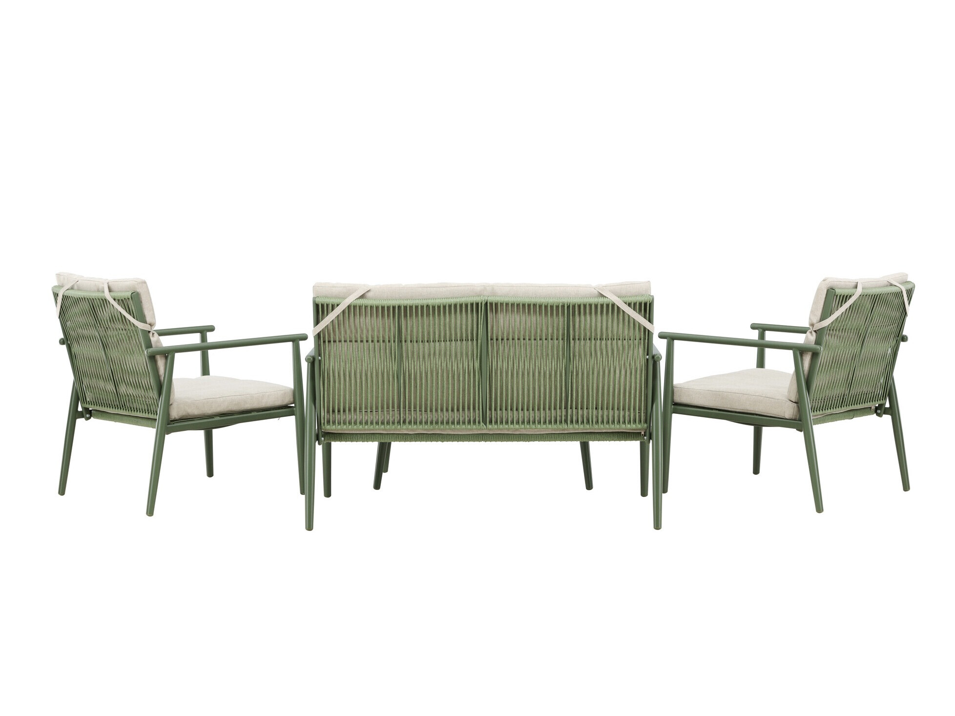 Градински комплект Dallas 4831 (Зелен + Бежов)