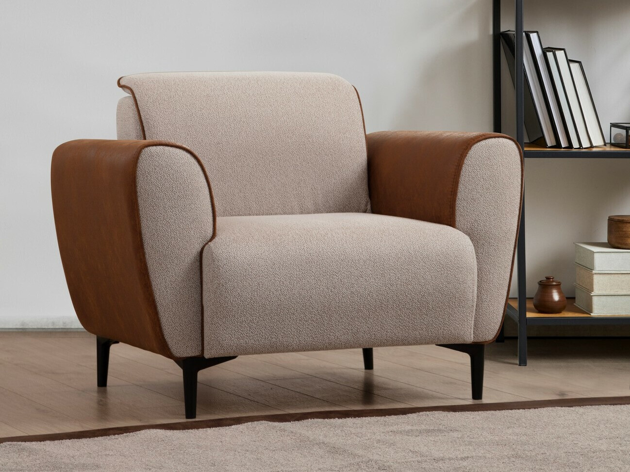 Фотьойл Altadena 603 (Кафяв + Бежов)