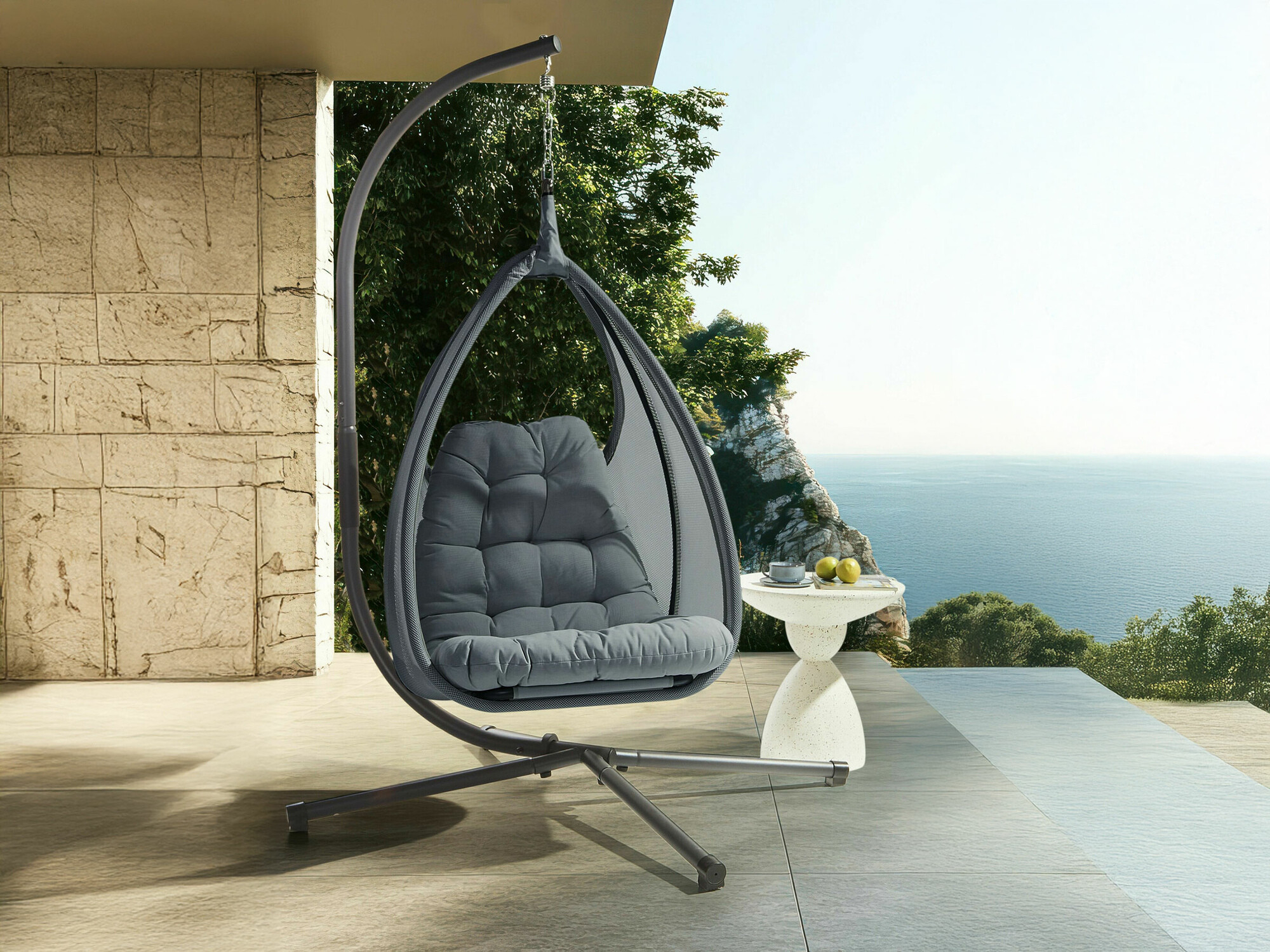 Градинска люлка Berwyn 2669 (Тъмно сив)