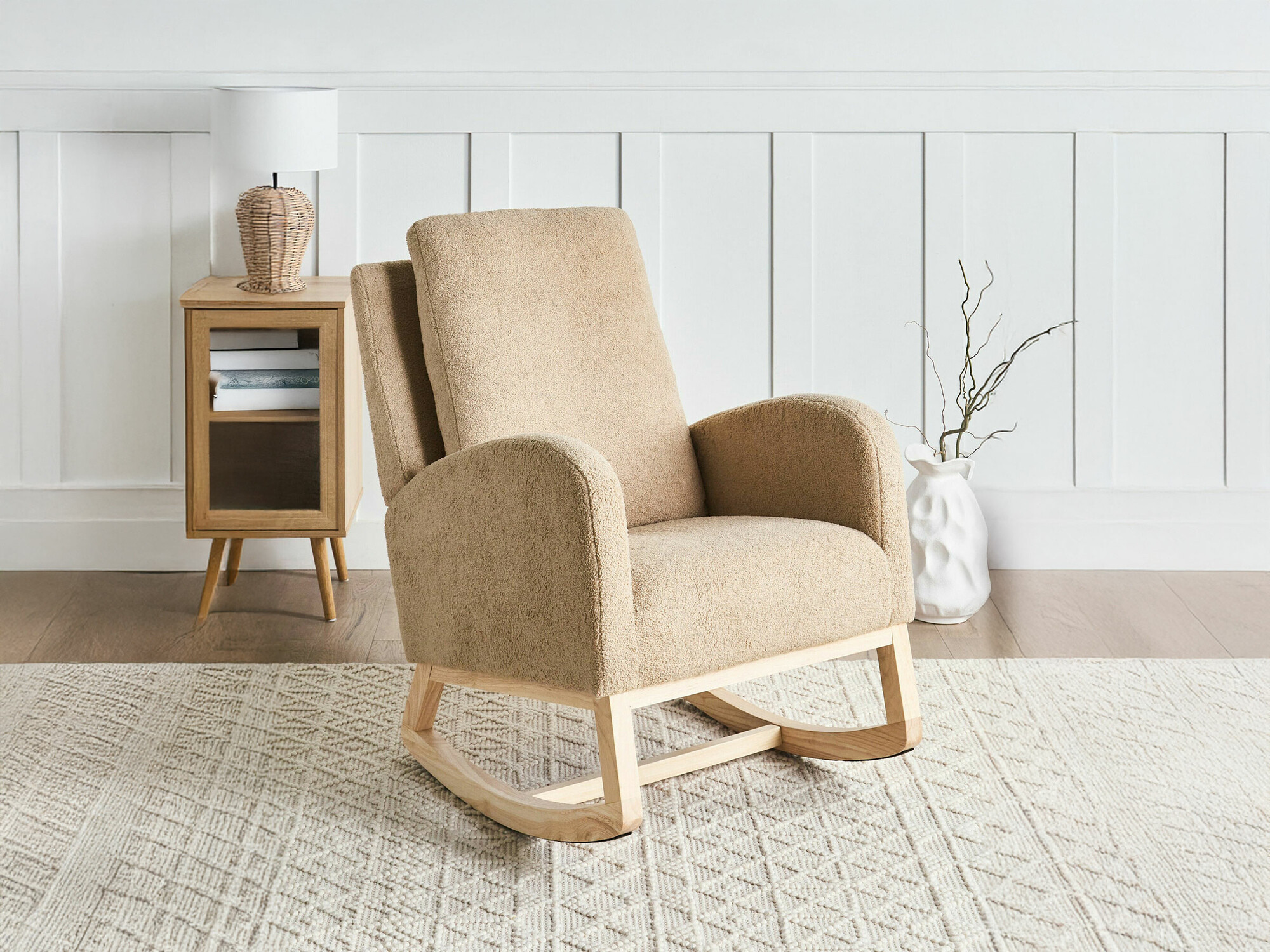 Люлеещ се стол Berwyn 2671 (Бежов)