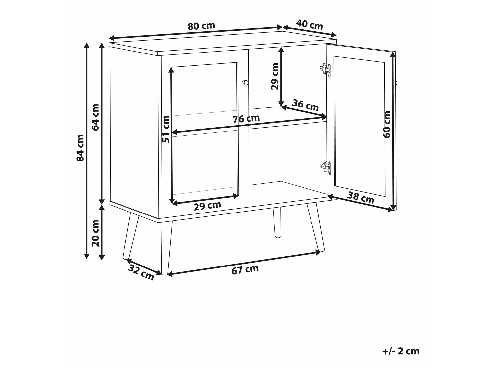 Шкаф Berwyn 2678