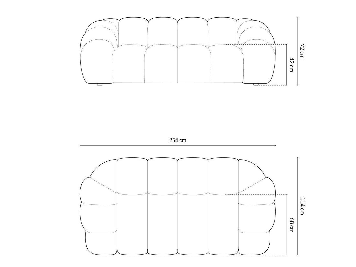 Диван Cirnolu 101 (Bubble 15)