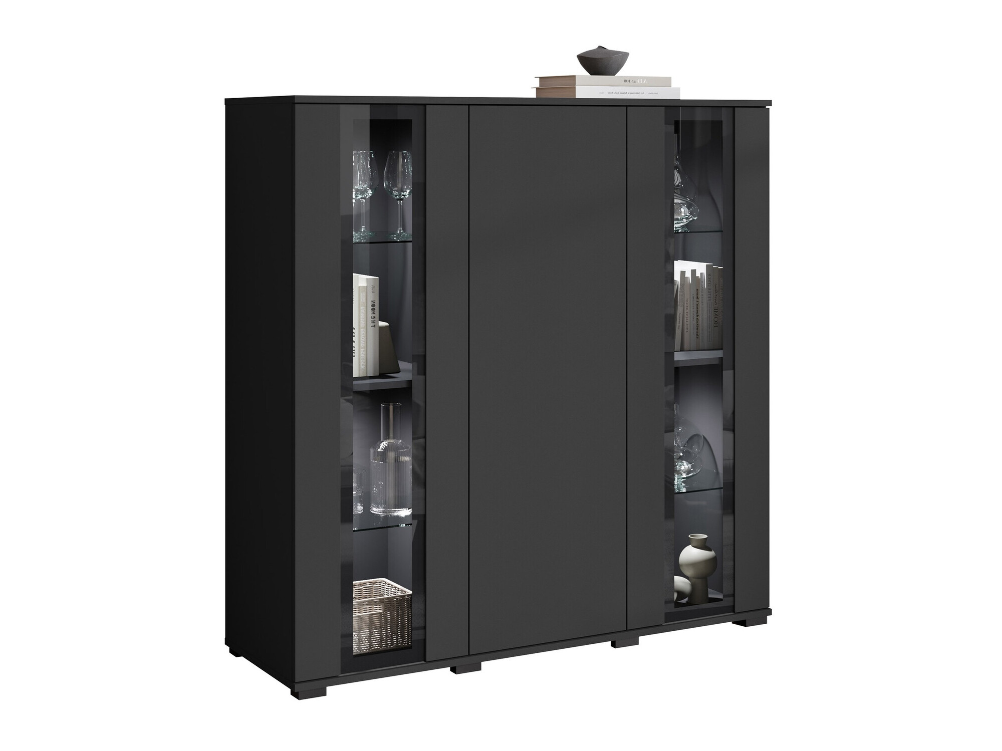 Шкаф Torcame 100 (Черен)