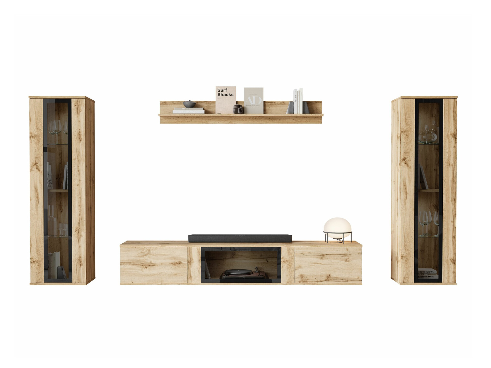 Комплект за хол Torcame 103 (Дъб уотан)