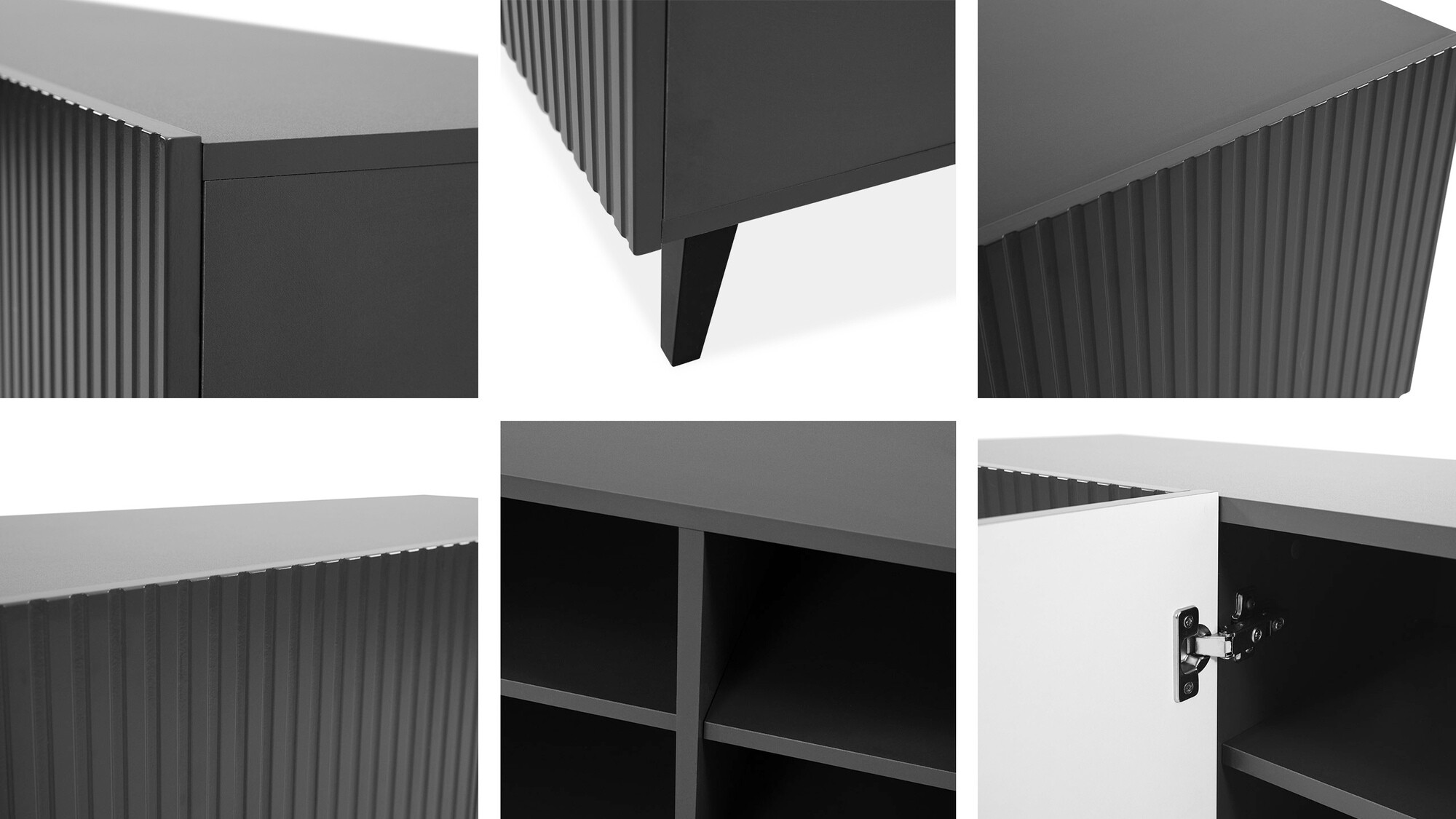 ТВ шкаф Comes I (Антрацит)