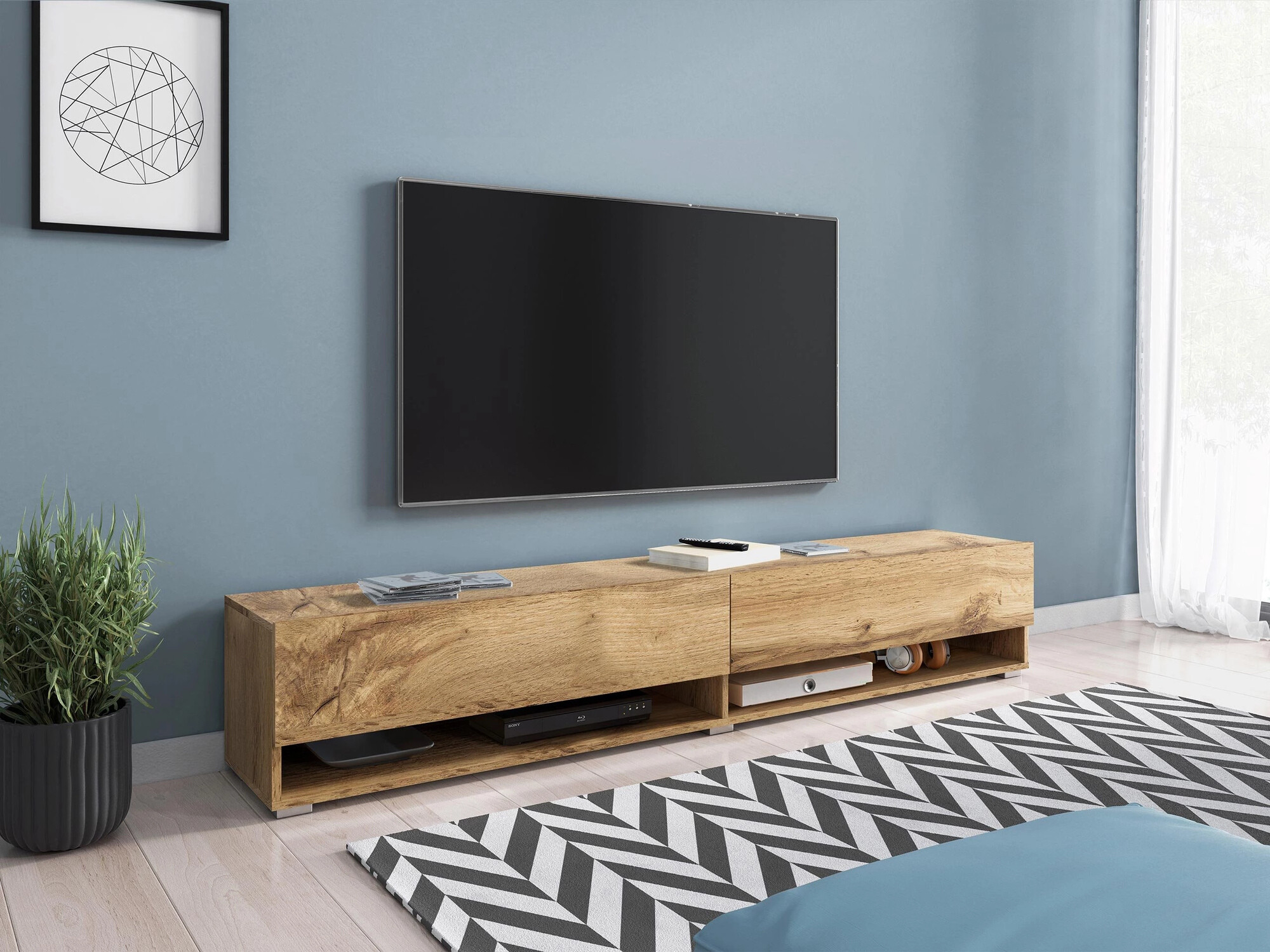 ТВ шкаф Sarasota 119 (Дъб уотан)