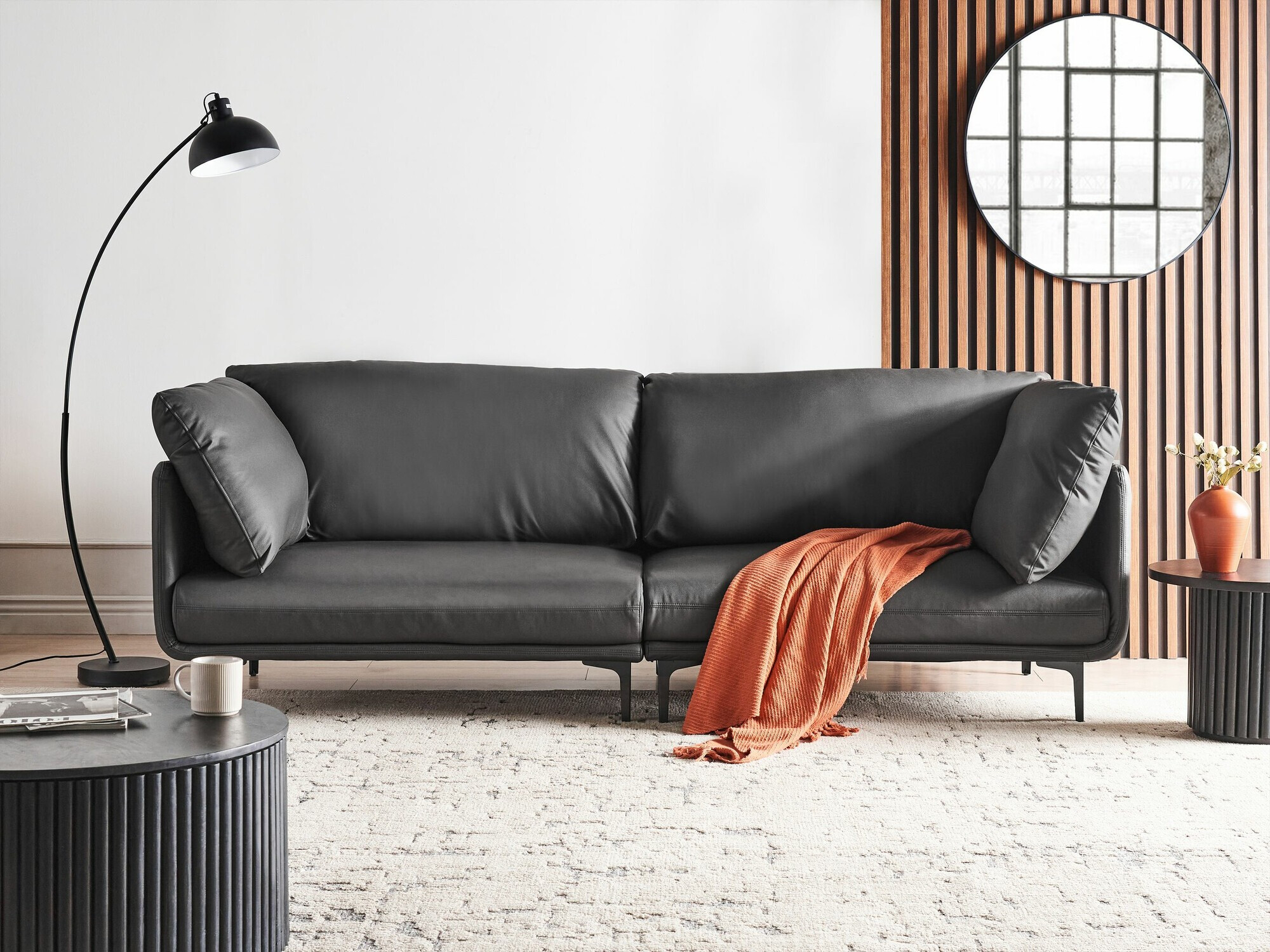 Диван Berwyn 2692 (Черен)