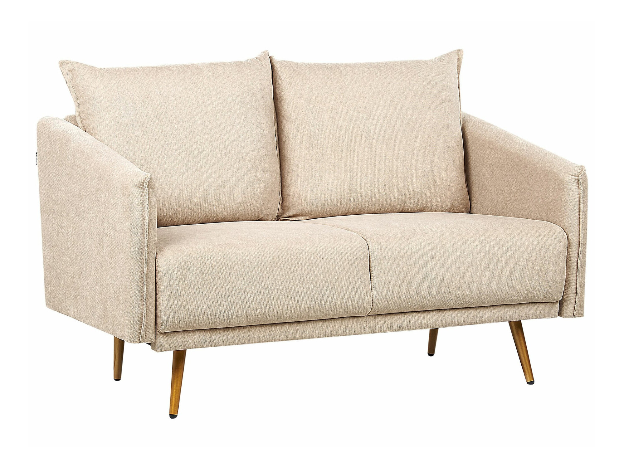 Диван Berwyn 193 (Светлокафяво + Златно)