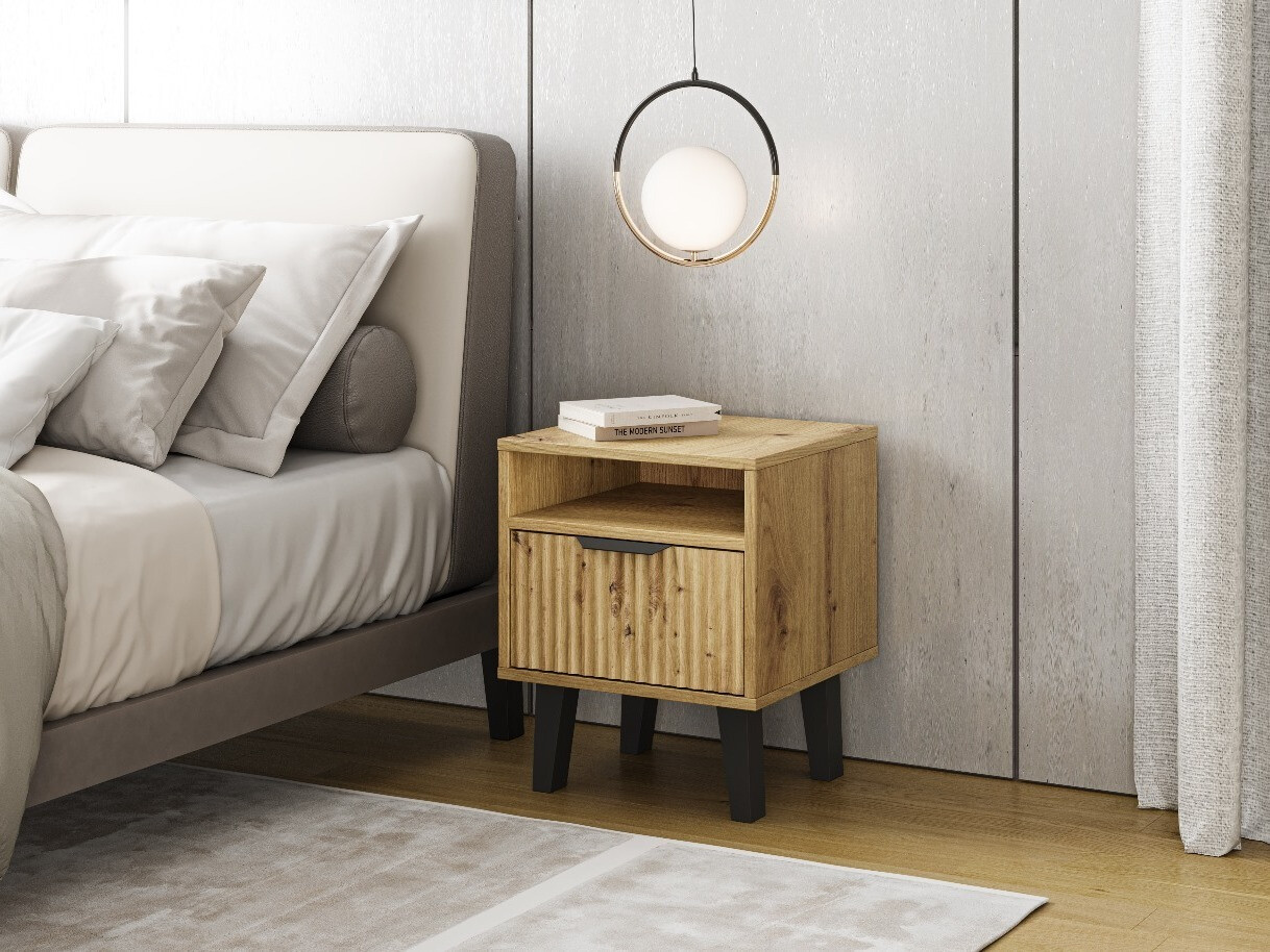 Нощно шкафче Mandeville 281 (Artisan дъб)