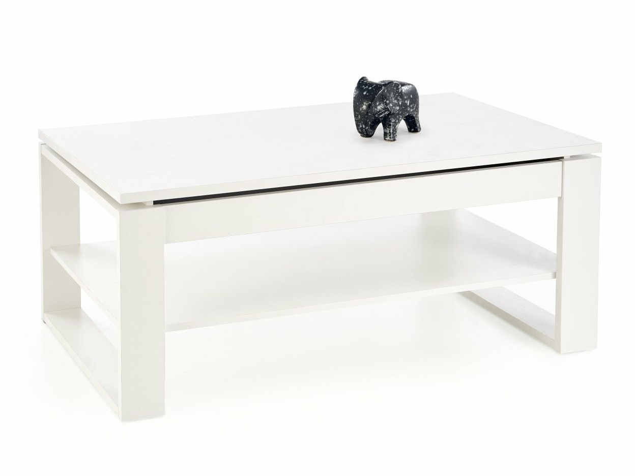 Трансформираща се масичка за кафе Houston 1959 (Бял)