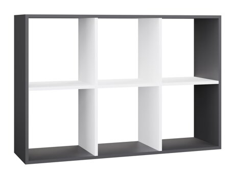 Етажерка Mandeville 287 (Бял + Антрацит)